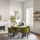 Gold Geometrische Pendelleuchte 2-Ring LED-Hängelampe aus Messing