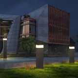 Orr Industrie Design LED Außenlampe Rechteckig Metall Außen