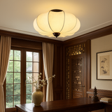 Mittelalterlicher Seidenkronleuchter