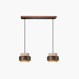 Aufsteigender Retro-Stein Wabi-Sabi-Anhänger