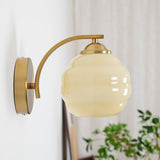 Art Deco Weinlese Wandlampe