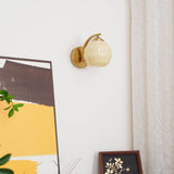 Art Deco Weinlese Wandlampe