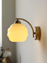 Art Deco Weinlese Wandlampe