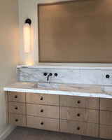 Kunstglas-Wandleuchter