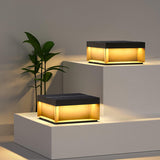 Schwarzes Feld für Außenleuchten