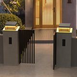 Schwarzes Feld für Außenleuchten