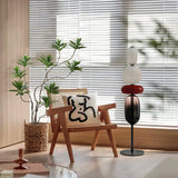 Kandierte Glasbodenleuchte