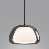 Moderne Milk Glass Jelly Pendelleuchte