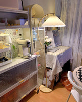 Crescini plissierte Stehleuchte