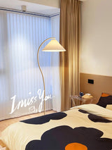 Crescini plissierte Stehleuchte