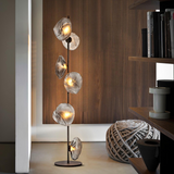 Glass Mesh Petals Stehleuchte