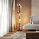 Glass Mesh Petals Stehleuchte