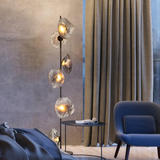 Glass Mesh Petals Stehleuchte