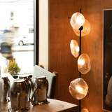 Glass Mesh Petals Stehleuchte