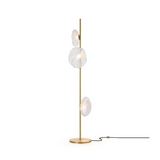 Glass Mesh Petals Stehleuchte