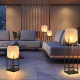 Laterne Solar Stehleuchte für Draußen