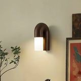 Arcus Holz Wandleuchte