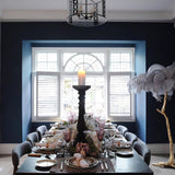 Straußenfeder Stehlampe aus Messing