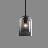Mica Mid-Century Pendelleuchten mit Doppelglas