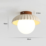 Eiserne Flur-Deckenleuchte