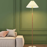 Vintage Stehlampe mit Falten