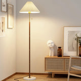 Vintage Stehlampe mit Falten