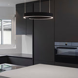 Moderne kreisförmige LED-Pendelleuchte