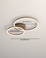 Elegante Ring-Deckenleuchte