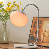 Marshmallow Metall Glas Tischlampe