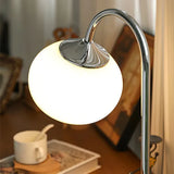 Marshmallow Metall Glas Tischlampe