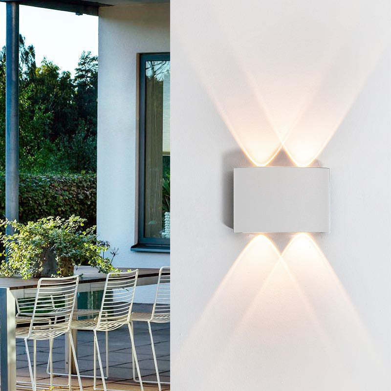 Wasserdichte Aluminium LED-Wandleuchte für den Außenbereich Mauerpfeffer