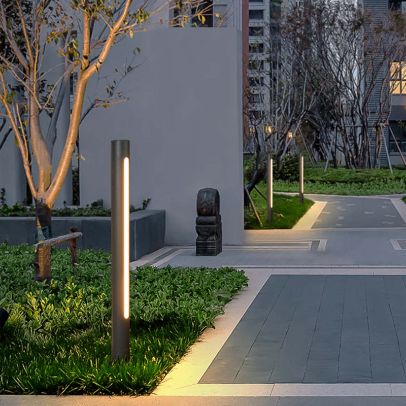 Pena Modernes Design LED-Außenlampe Metall/Acryl für den Außenbereich