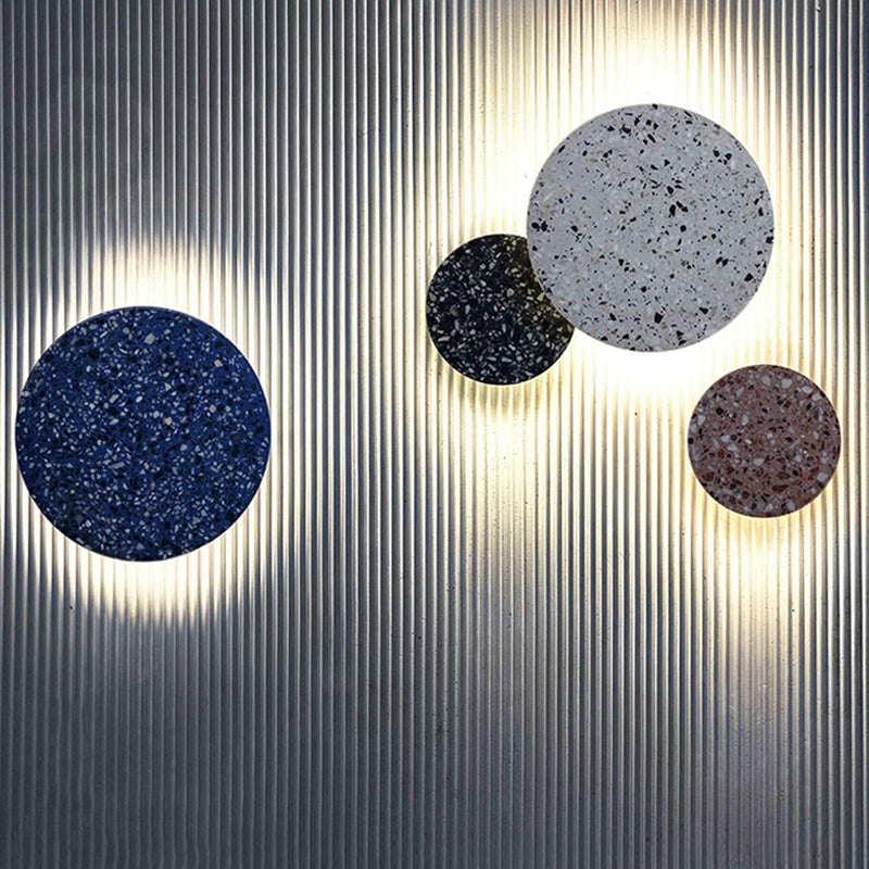 Nordisch einfach Gang Korridor Treppe Lampe Terrazzo-Wandleuchte