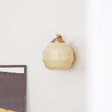 Art Deco Weinlese Wandlampe