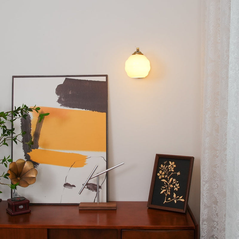 Art Deco Weinlese Wandlampe