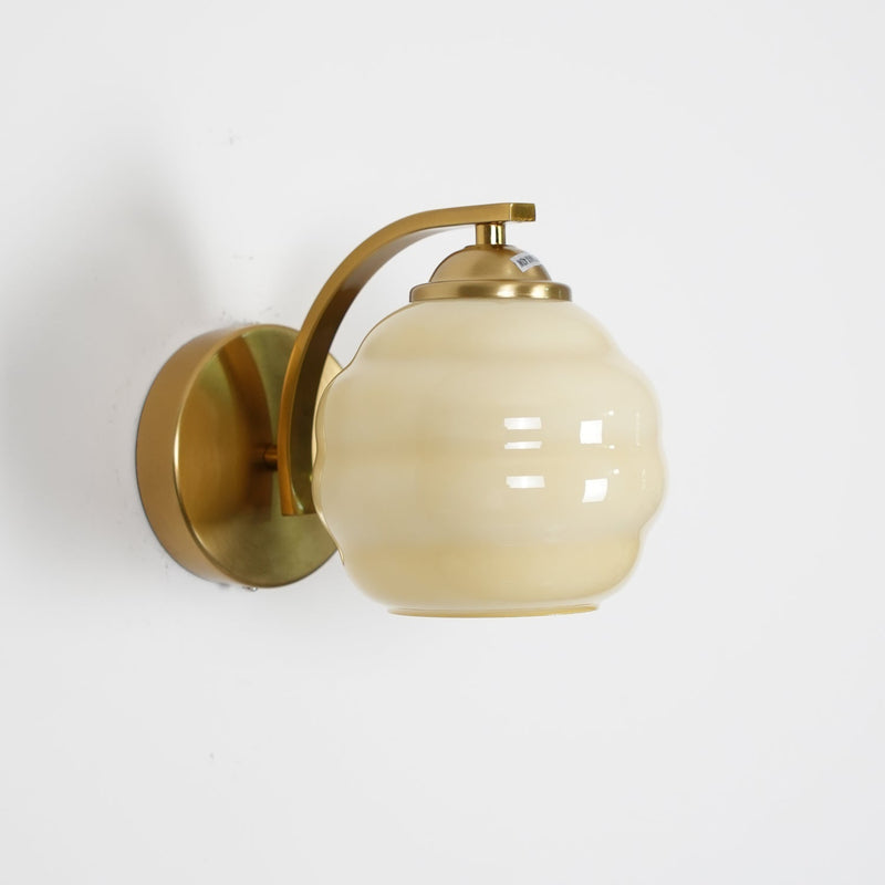 Art Deco Weinlese Wandlampe