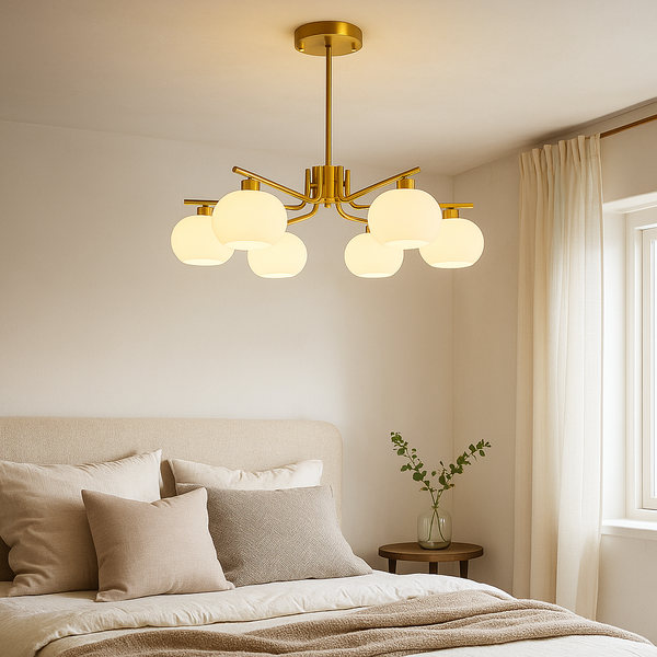 Bauhaus-Kronleuchter für das Schlafzimmer