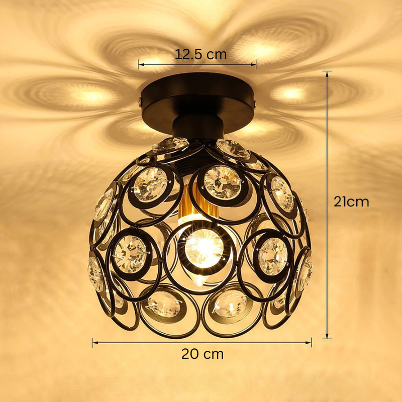 Fancy Gold Luxus Ball Flur Deckenleuchte