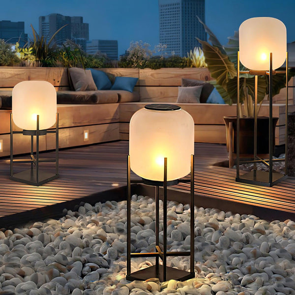 Laterne Outdoor Solar Stehleuchte