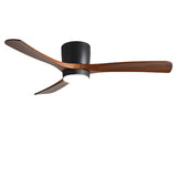 Deckenventilator aus Holz Licht