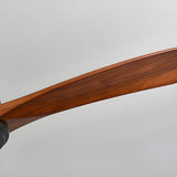 Deckenventilator aus Holz Licht