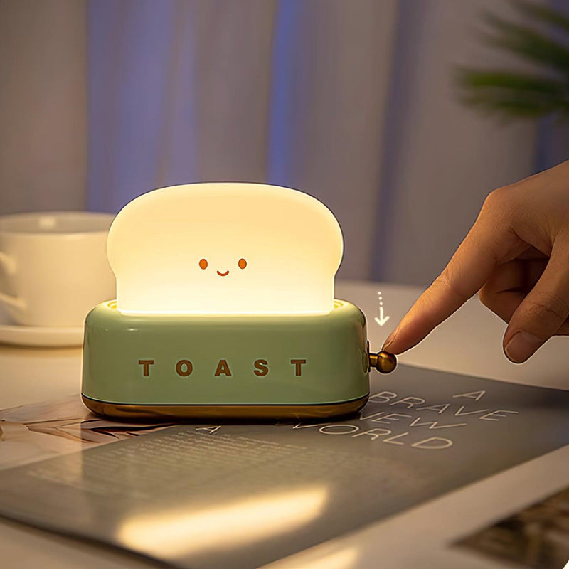 Toaster Design Tischlampe (eingebaute Batterie)