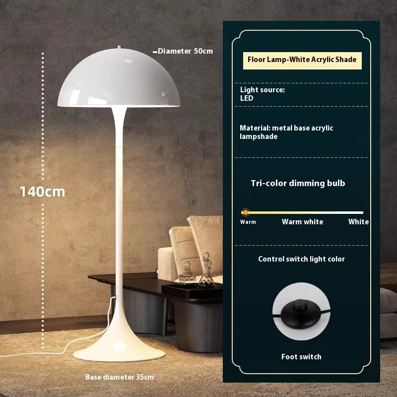 Nordic Dänischer Designer LED Pilz Stehleuchte