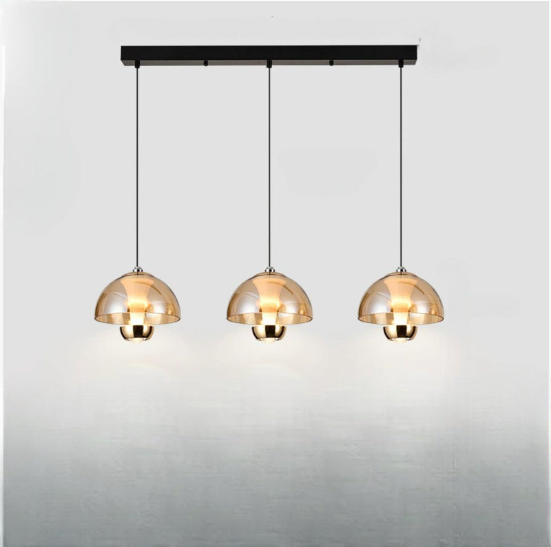 3 Köpfe Nordic-Kitchen-Hängeleuchte