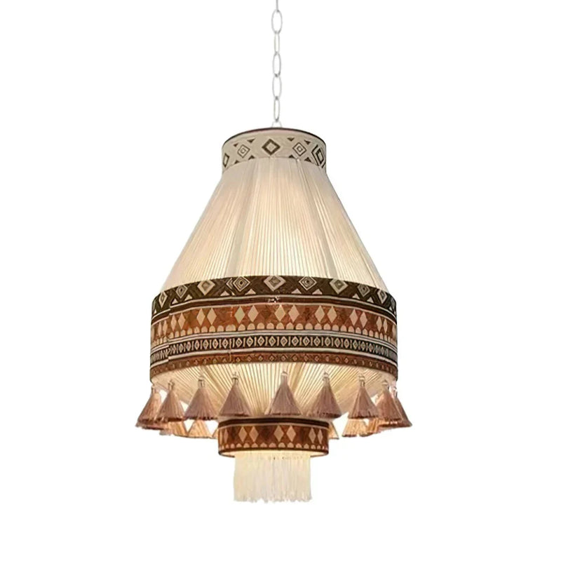 Bohemian Fringe Pendelleuchte