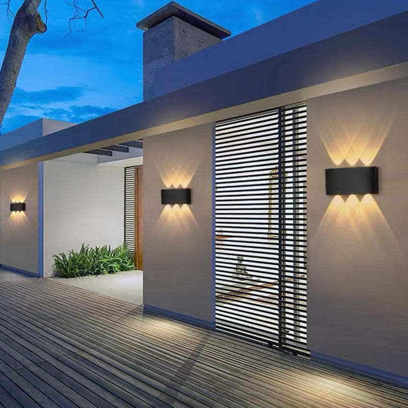Wasserdichte Aluminium LED-Wandleuchte für den Außenbereich Mauerpfeffer