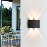 Wasserdichte Aluminium LED-Wandleuchte für den Außenbereich Mauerpfeffer