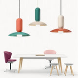 Macaron Frisbee Pau Pendant Lamp