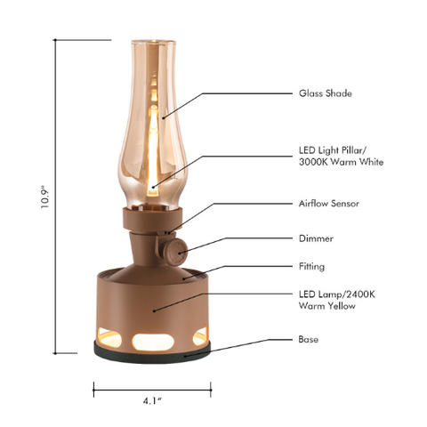 Vintage LED Laterne