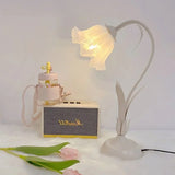 Vintage Verstellbare Blume Tischlampe